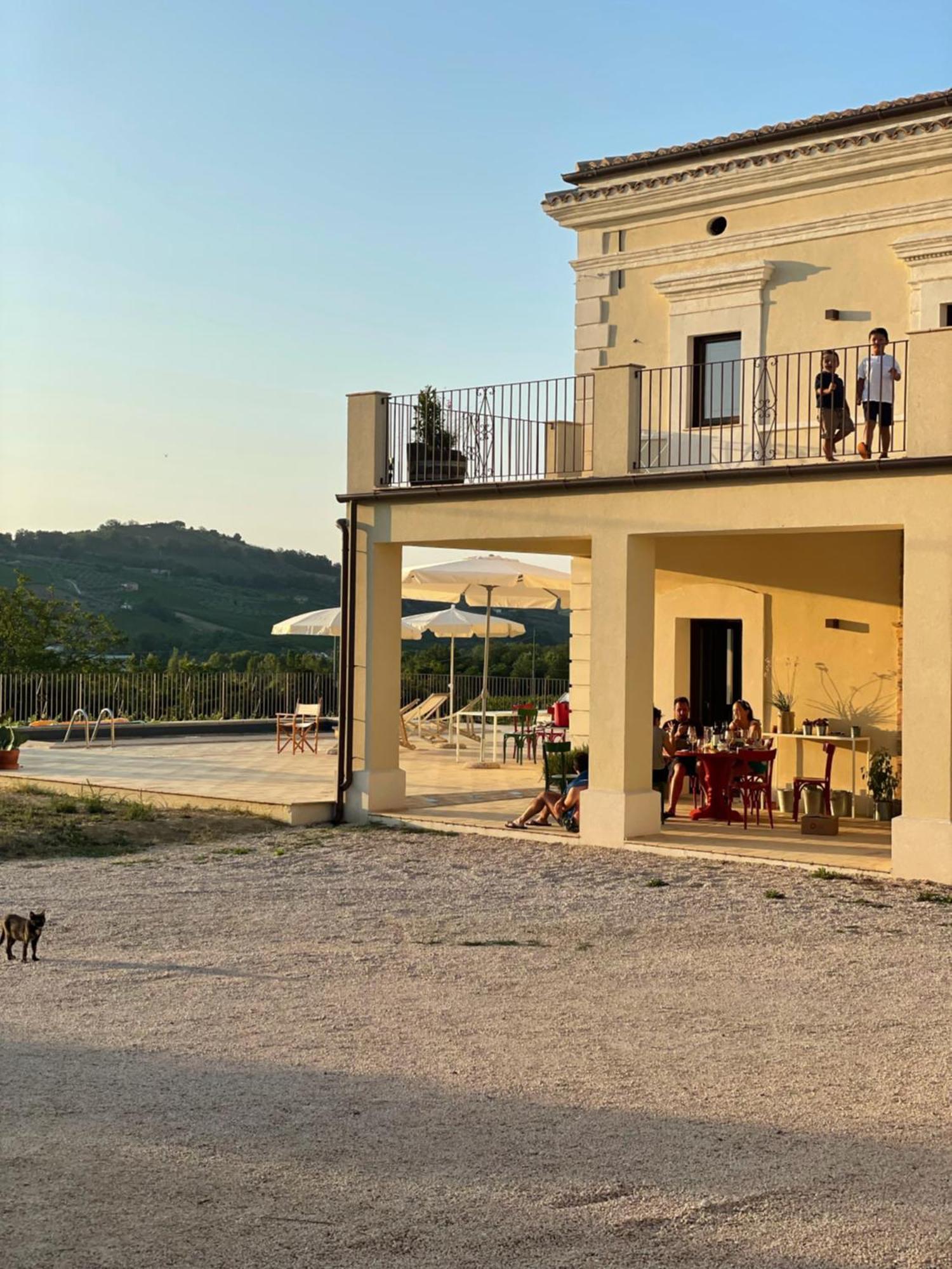Baldovino B&B Villamagna  ภายนอก รูปภาพ